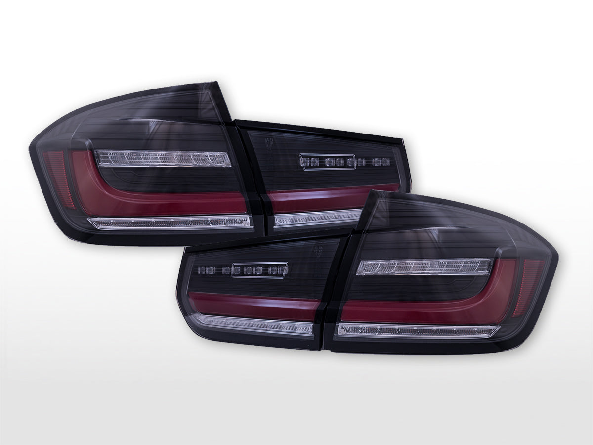 LED Rückleuchten Set BMW 3er F30 12-17 rot/schwarz smoked LED Rückleuchten Set BMW 3er F30 12-17 rot/schwarz smoked